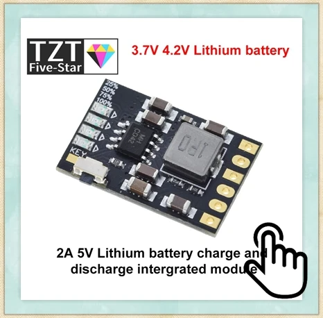 LED Dual USB 5V 2.4A Micro/Type-C USB Mobile Power Bank 18650 Charging Module Lithium Battery Charger Board Circuit Protection