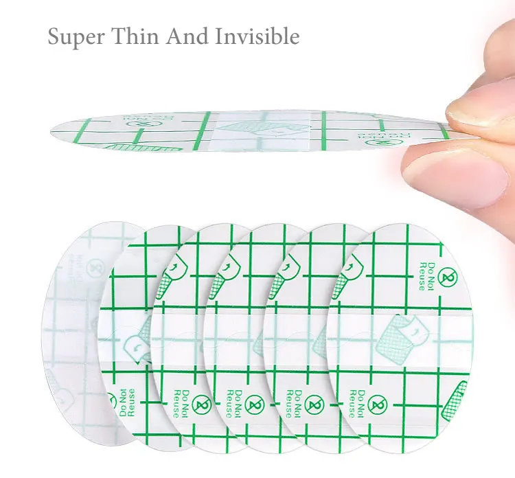 10-50pcs Transparent Waterproof Foot Anti-Wear Sticker Wound Adhesive Plaster Band-Aid Home Travel Outdoor Camp Emergency Kits
