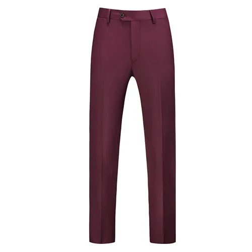 2026 Men Blue Suit Pants,  Formal Slim Dress Trousers, Red Green Black White Pantalones Hombre, Asian Size Man Slacks,M-5XL 6XL