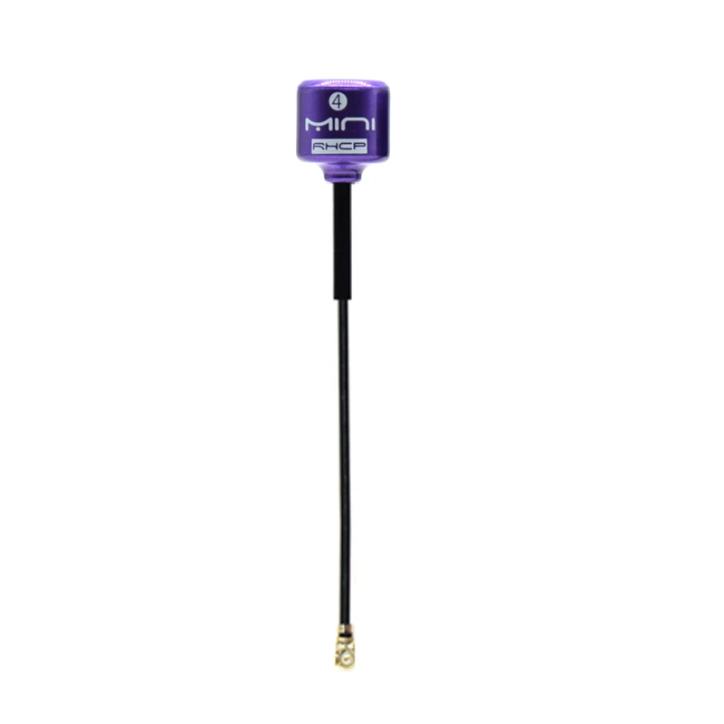 5.8G Lollipop 4 RHCP Antenna high gain 2.8Dbi FPV Transmitter/Receiver SMA/RP-SMA/MMCX/UFL Antenna for RC FPV racing drone part