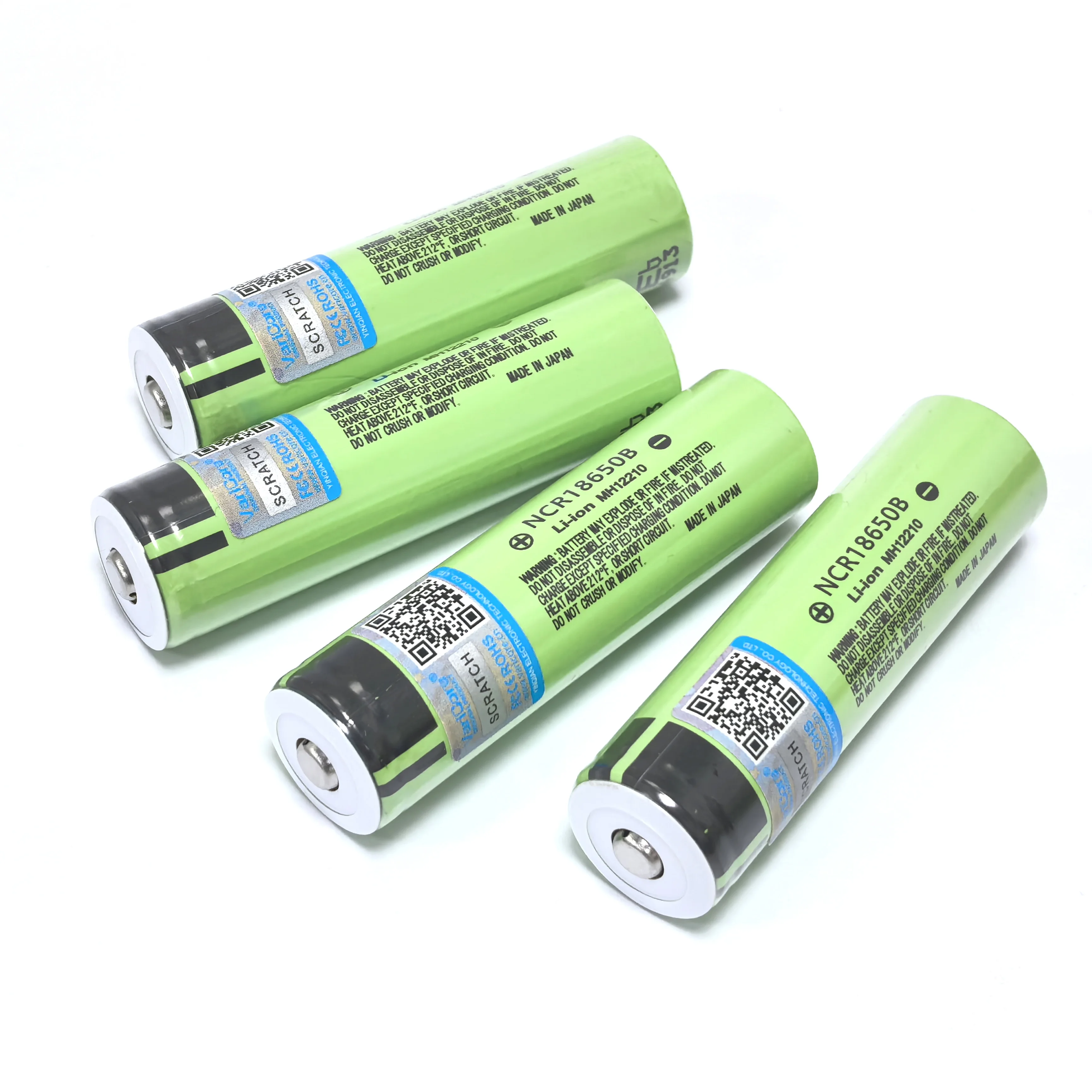 VariCore New NCR18650B 3.7V 3400 mAh 18650 Lithium Rechargeable Battery with Pointed (No PCB) Batteries
