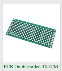 2x8/3x7/4x6/5x7/6x8/7x9/8x12/9x15cm Double Sided Perfboard Prototype PCB Tinned Universal Board Experimental Plate Circuirt Hole