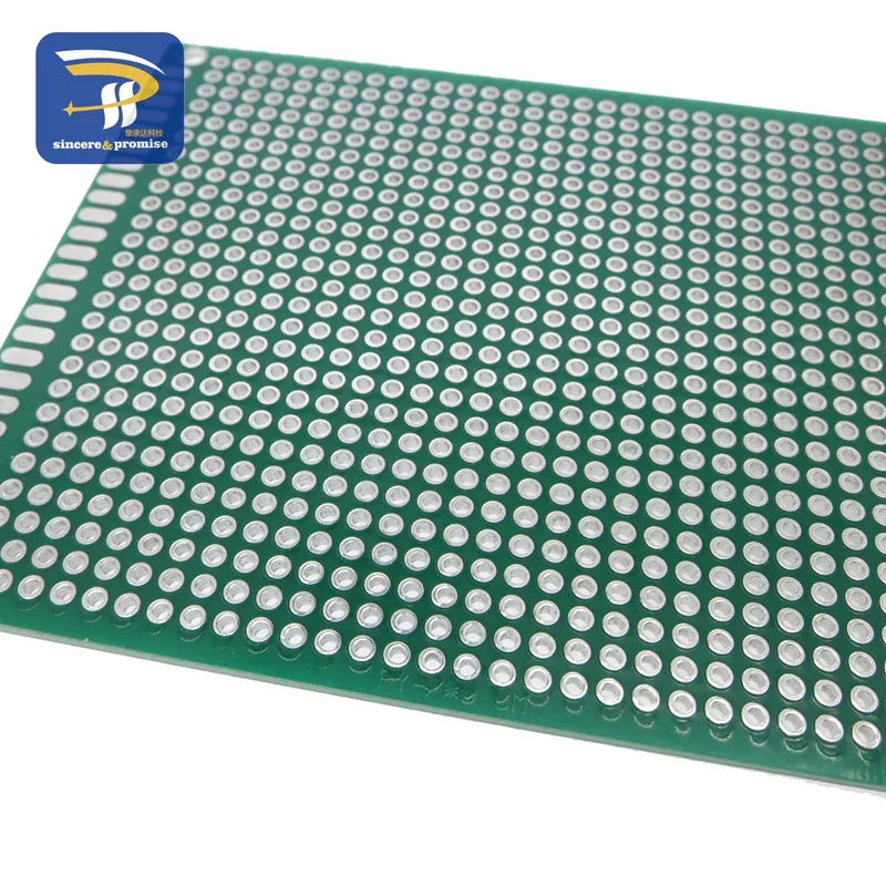 2x8/3x7/4x6/5x7/6x8/7x9/8x12/9x15cm Double Sided Perfboard Prototype PCB Tinned Universal Board Experimental Plate Circuirt Hole