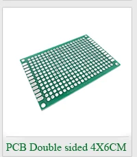 2x8/3x7/4x6/5x7/6x8/7x9/8x12/9x15cm Double Sided Perfboard Prototype PCB Tinned Universal Board Experimental Plate Circuirt Hole