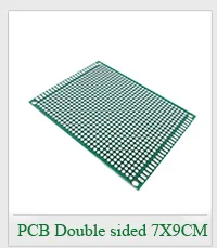 2x8/3x7/4x6/5x7/6x8/7x9/8x12/9x15cm Double Sided Perfboard Prototype PCB Tinned Universal Board Experimental Plate Circuirt Hole