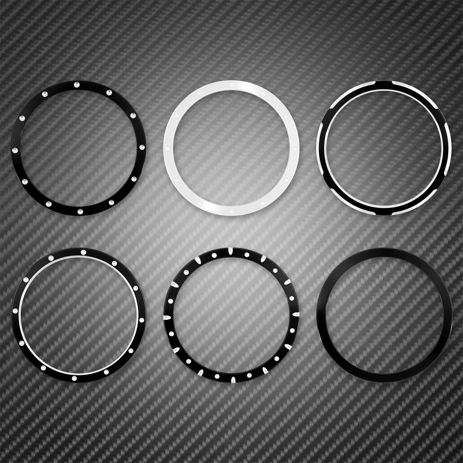 Motorcycle Black Speedometer Trim Bezel Cover Billet CNC Cut For Harley Sportster 883 1200 XL XR Iron Dyna Stree Bob Low Rider