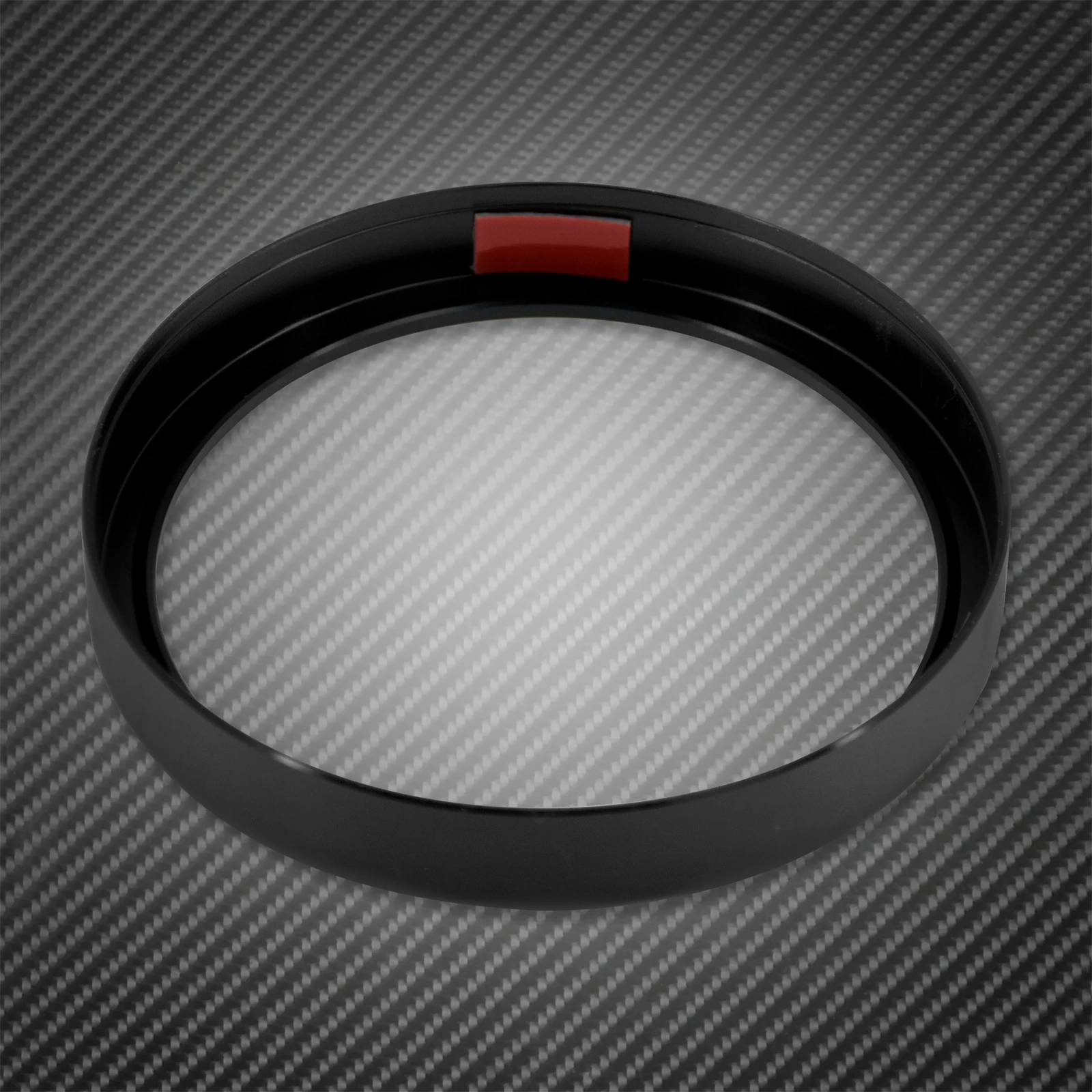 Motorcycle Black Speedometer Trim Bezel Cover Billet CNC Cut For Harley Sportster 883 1200 XL XR Iron Dyna Stree Bob Low Rider
