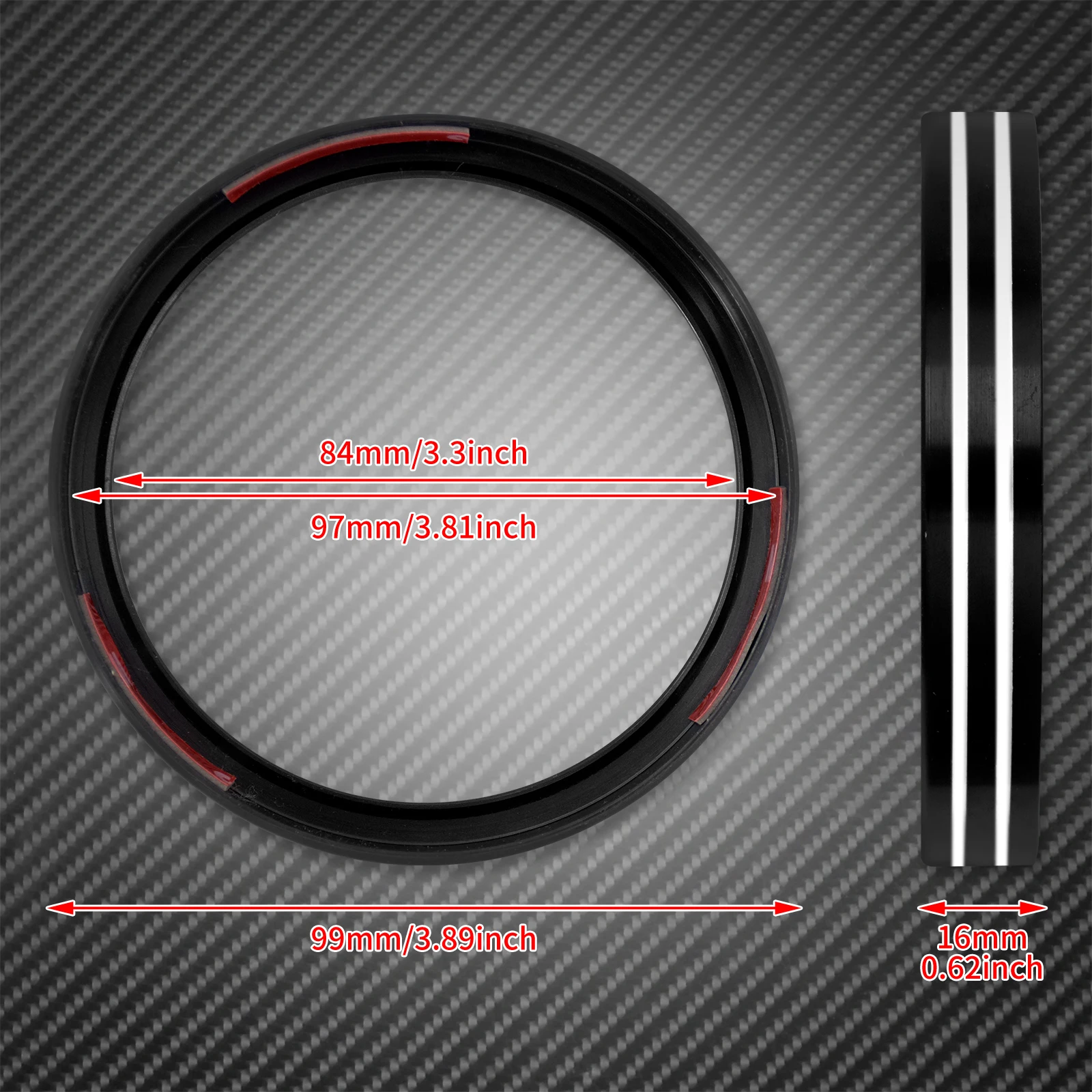 Motorcycle Black Speedometer Trim Bezel Cover Billet CNC Cut For Harley Sportster 883 1200 XL XR Iron Dyna Stree Bob Low Rider