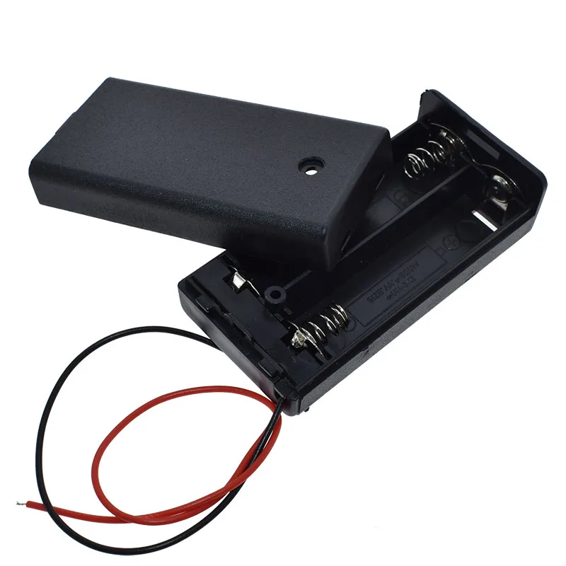 AA Size Power Battery Storage Case Box Holder Leads With 1 2 3 4 6 Slots Container Bag DIY Standard Batteries Charging Droship
