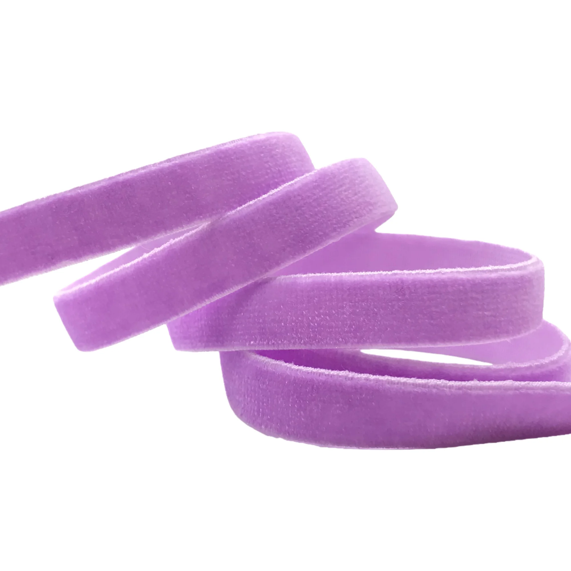 10 Yards 1cm Soft Velvet Elastic Ribbon For DIY Sewing Headband Clips Bow Wedding Christmas Decoration 23 Colors
