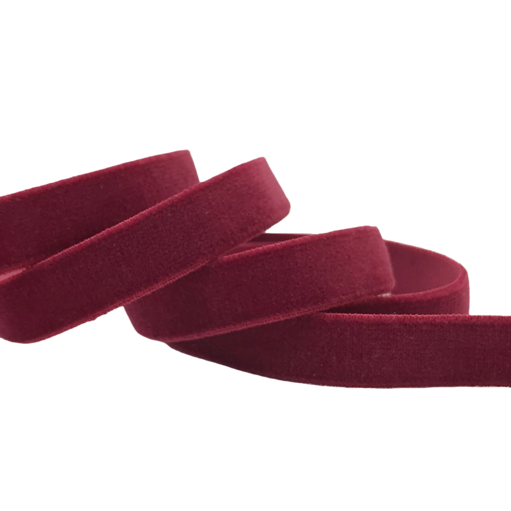 10 Yards 1cm Soft Velvet Elastic Ribbon For DIY Sewing Headband Clips Bow Wedding Christmas Decoration 23 Colors