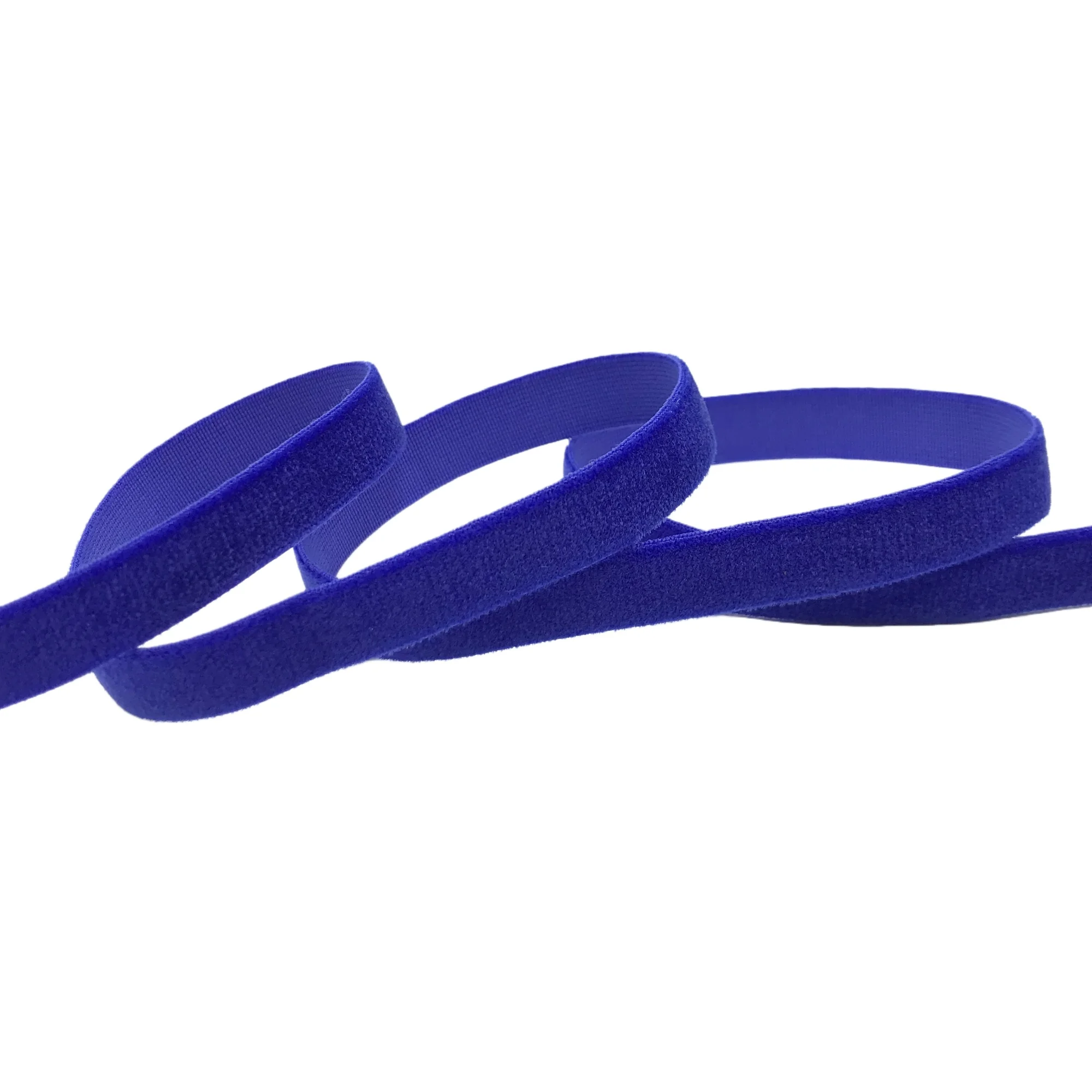 10 Yards 1cm Soft Velvet Elastic Ribbon For DIY Sewing Headband Clips Bow Wedding Christmas Decoration 23 Colors