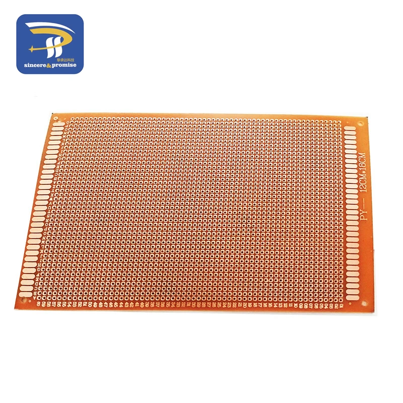 1/5/10pcs 12x18cm 12*18 Single Side Prototype 2.54mm PCB Breadboard Universal Experimental Bakelite Copper Plate Circuirt Board