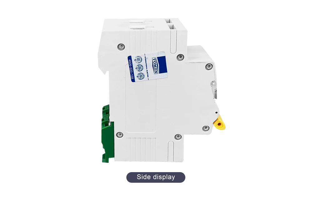 TOMZN 2P DC 600V Circuit Breaker MCB C Curve Single Pole Direct-current Fuse For PV