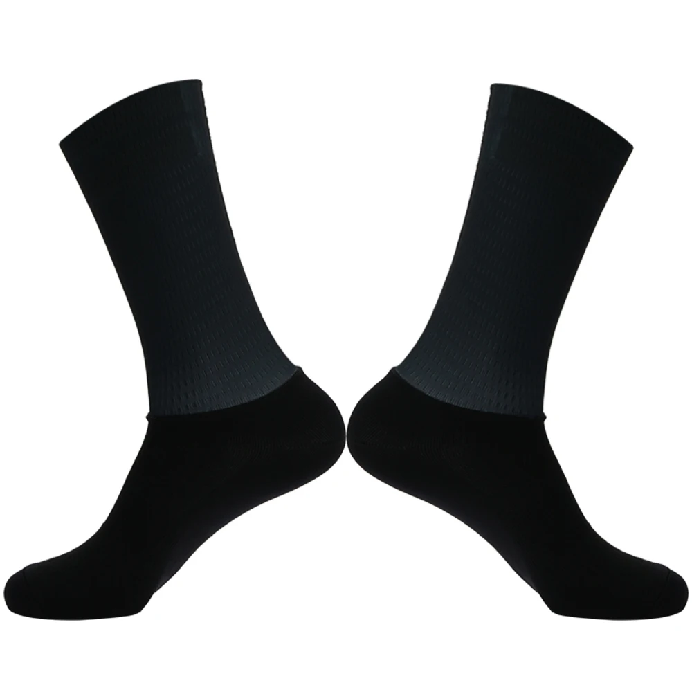 New Summer Aero Bike Team Cycling Socks Silica Gel Non-slip Breathable Pro Racing Sports Socks Men Women Calcetines Ciclismo