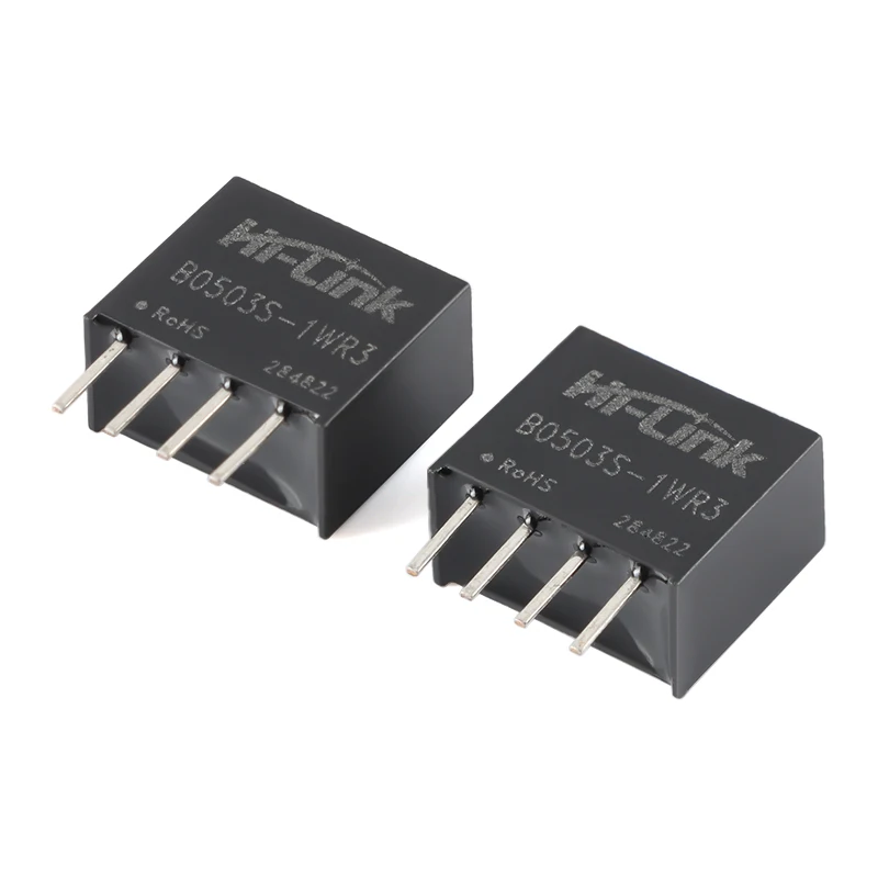 5PCS/1PC 1W 2W DC-DC Isolated Power Module 24V/12V/5V to 24V/12V/9V/5V/3.3V B2403S B2424S B1205S B0509S B0524S Non Regulated