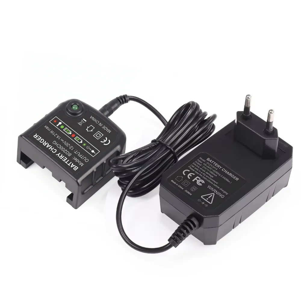 Li-ion Battery Charger For Black Decker 10.8V 14.4V 20V Serise LBXR20 Electric Drill Screwdriver Tool Battery Accessory