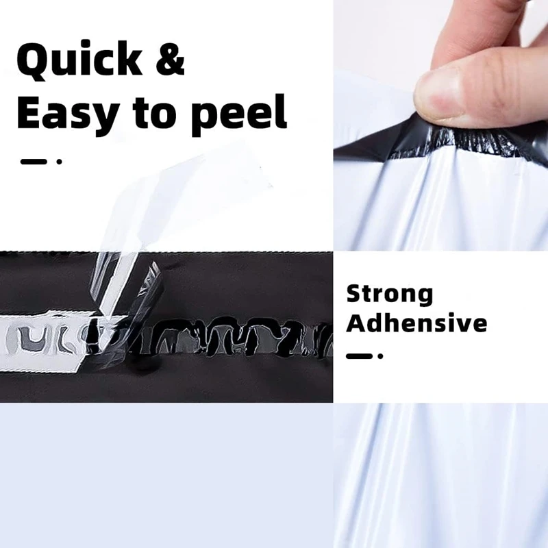 50pcs/Lots White Courier Bag Express Envelope Storage Bags Mail Bag Mailing Bags Self Adhesive Seal Plastic Packaging Pouch
