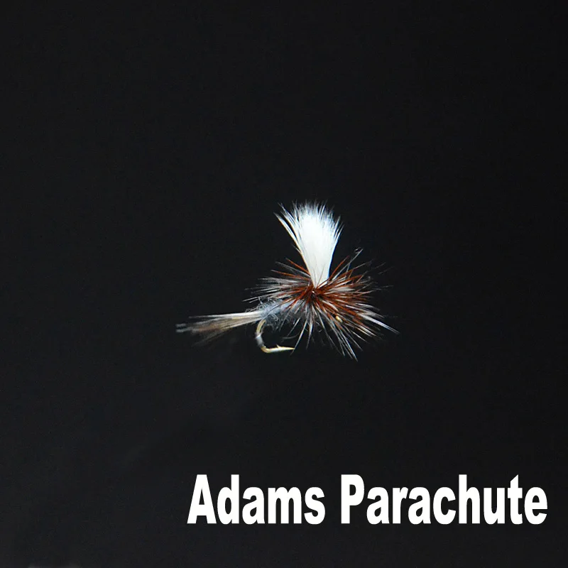 CONTEMPLATOR 4 Styles 14#16# Adam Series Flies 5pcs/Box Quintessential Dry Fly Adam Parachute Wulff Irresistible Fly Fishing Lur