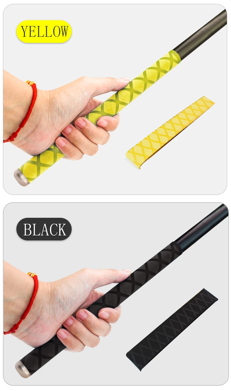 Anti-slip Heat Shrink Tube for Fishing Rod DIY Electrical Insulation 5 Colors 1M 15/18/20/22/25/28/30/35/40/50mm