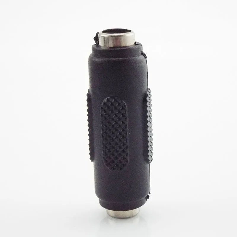 5.5mm*2.1mm Male To Male DC Power Plug Jack and Female To Female Socket Connector For CCTV Camcer Panel Mounting Adaptor