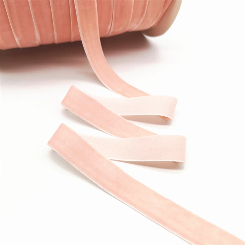 5 Yards 6-25mm Velvet Ribbon Wedding Party Decoration Handmade Ribbon Gift Wrapping Hair Bowknot DIY Christmas Ribbon