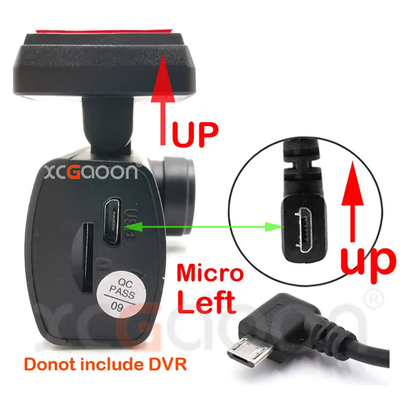 DC 12V to 5V 2A 3.1M Car Charge Cable Mini / Micro / Type-C USB Hardwire Cord Auto Charging for Dash Cam Camcorder Vehicle DVR