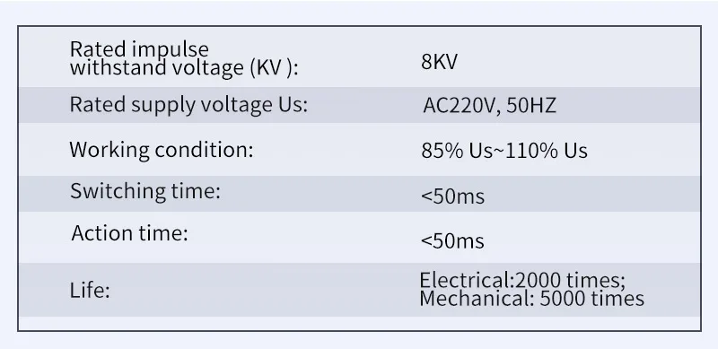 GEYA W2R ATS 110V 220V PC Dual Power Automatic Transfer Switch 63A 100A Household Power Transfer Switch 50/60Hz