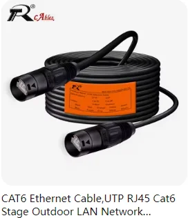 10pcs/5sets 8p8c RJ45 Waterproof Connector,Orange&Black, Panel Mount+Wire Connector, RJ45 Ethernet/Network Connector, IP65 Level