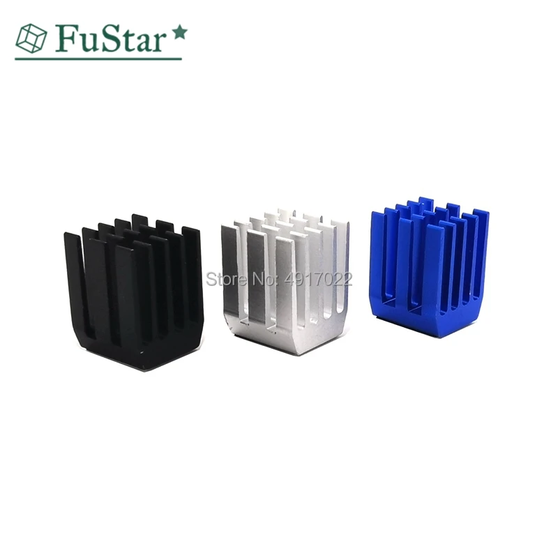 20P 9*9*12mm Aluminum Cooling Heat Sink Chip RAM Radiator Heatsink Cooler Gdstime Aluminum Mini IC Chipset Cooling 9x9x12mm 9*12