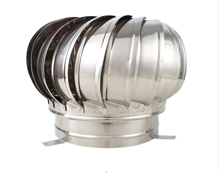 304 Stainless Steel Roof Ventilator Wind Turbines Air Vent Attic Ventilator 110mm 150mm 200mm Pipefit Roof Ventilating Fan