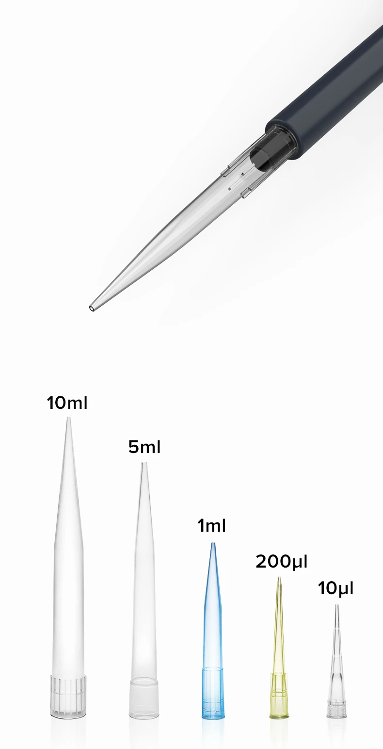 JOANLAB Laboratory Pipette Tips 10ul 200ul 1ml 5ml 10ml Micropipette Disposable Plastic Pipette Tip Chemistry Lab Supplies
