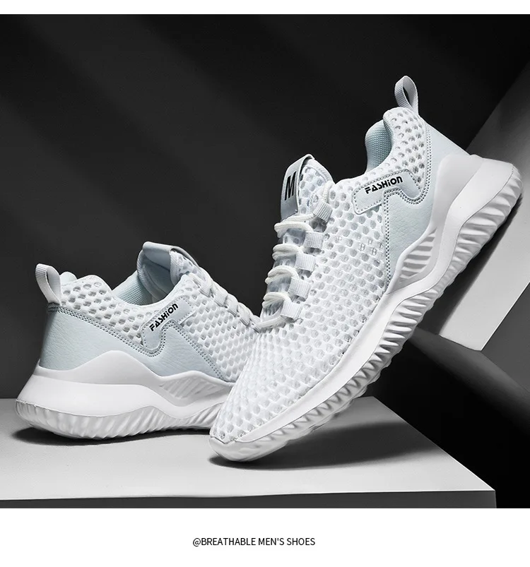 2026 Summer Men's Loafers Walking Mesh Breathable Summer Comfortable Casual Shoes Sneakers Zapatillas Hombre Men Running shoes