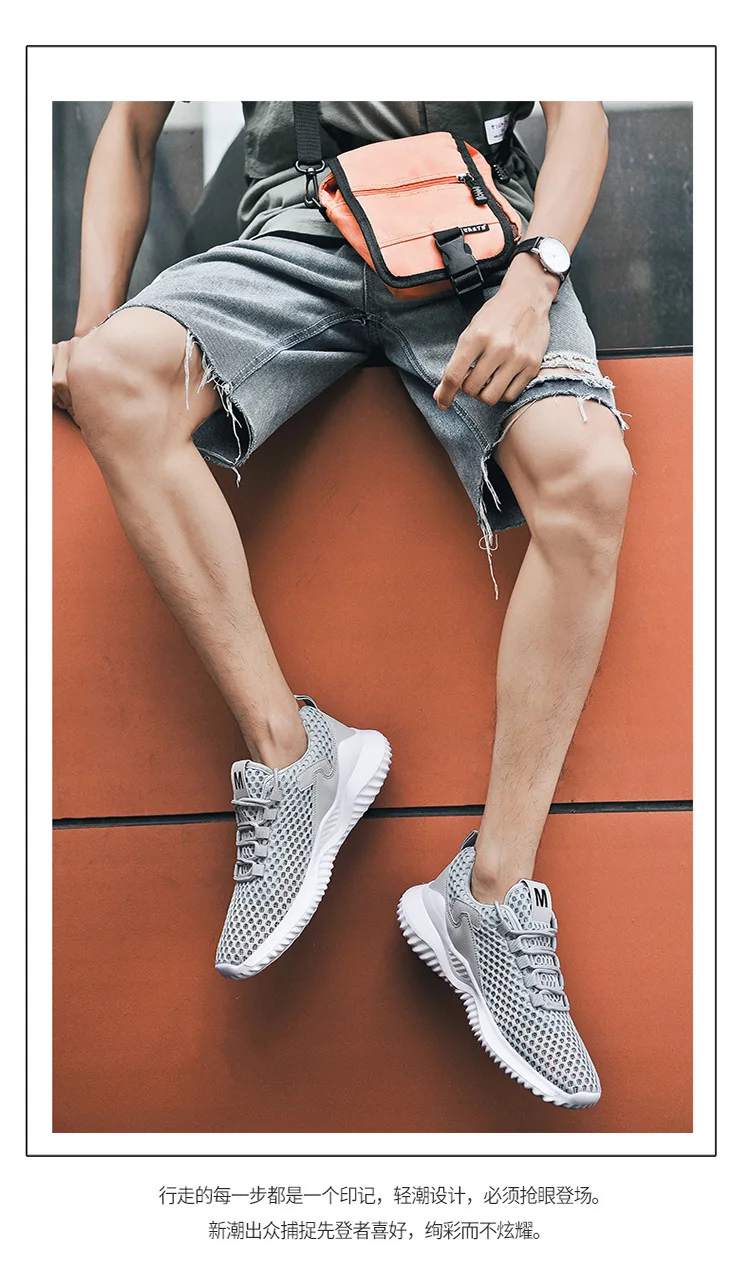 2026 Summer Men's Loafers Walking Mesh Breathable Summer Comfortable Casual Shoes Sneakers Zapatillas Hombre Men Running shoes