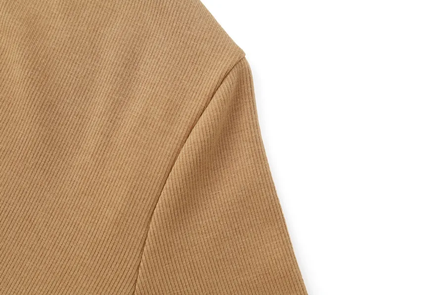 AS 2024 summer woman clothes cardigan Ankle Length maxi dress nature fiber ribbing fabric clothing ( Ship in 1 day)
