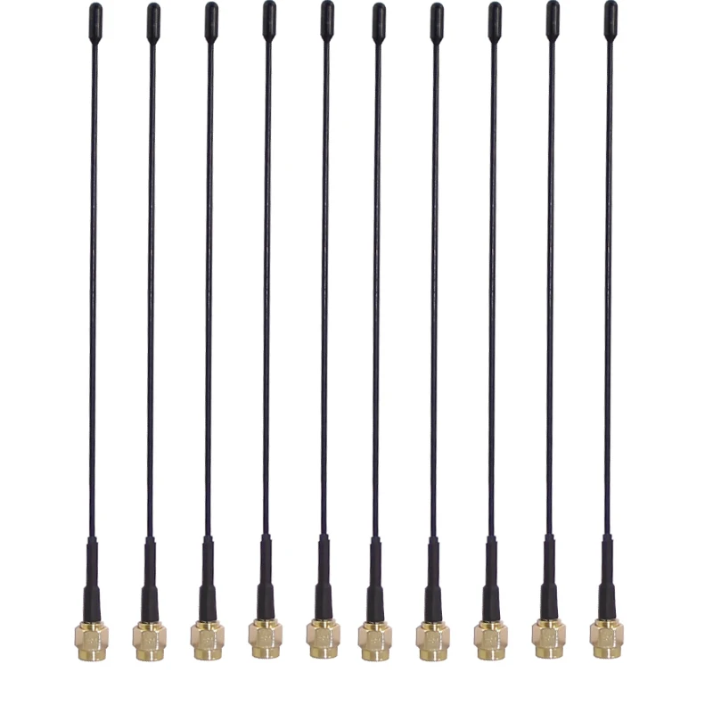 433 Mhz Antenna 3dbi Sma Male Plug Connector Straight 433MHz Carbon Steel Bendable Antenna LORA LORAWAN 433 IOT Antena
