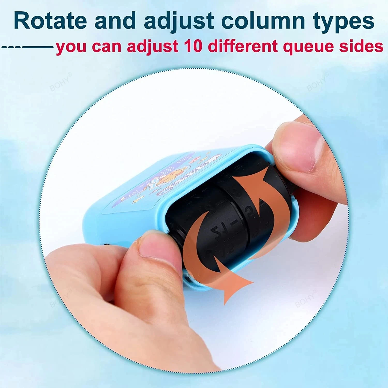 Teaching Stamp 2 in 1Fill In The Blank Roller Reusable Math Roller Stamp Design Digital Stamp Within 100 Math Practice