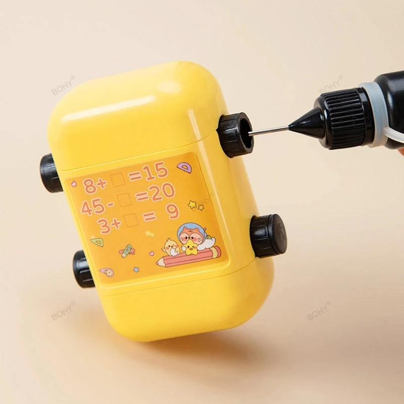 Teaching Stamp 2 in 1Fill In The Blank Roller Reusable Math Roller Stamp Design Digital Stamp Within 100 Math Practice
