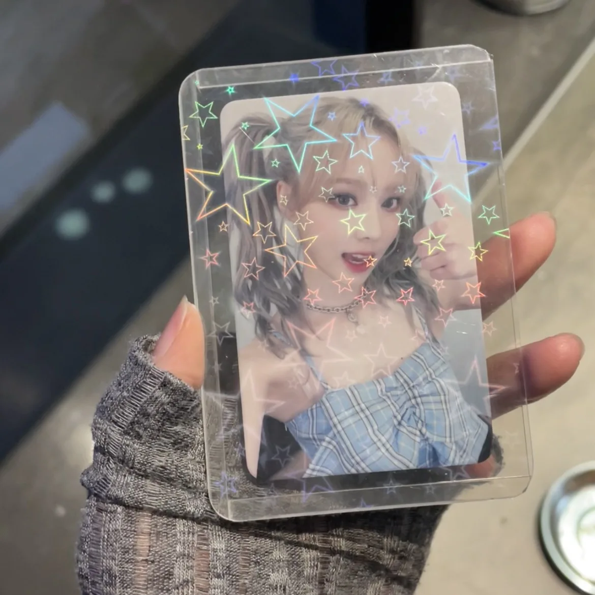 5 Pcs 10 Pcs Kpop Stationery ID Card Holder Acrylic Sheet Protector Photocard Holder Work Card Holder Korea Toploader Decor PVC