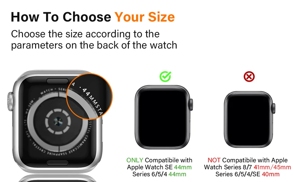 Waterproof Watch Case+Glass for Apple Watch 40/41/42/44/45/46mm, Scratch-Resistant Protective Case, for Series12 11 10 987654 SE