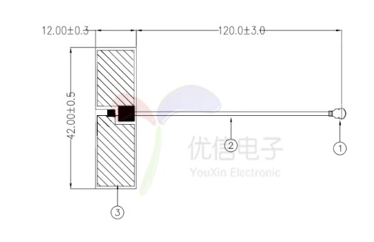 10Pcs/1pc 5dBi 2.4Ghz WIFI BLE Built in FPC Antenna Wi-fi Router Interface Dual Band Omnidirecational U.FL Connector