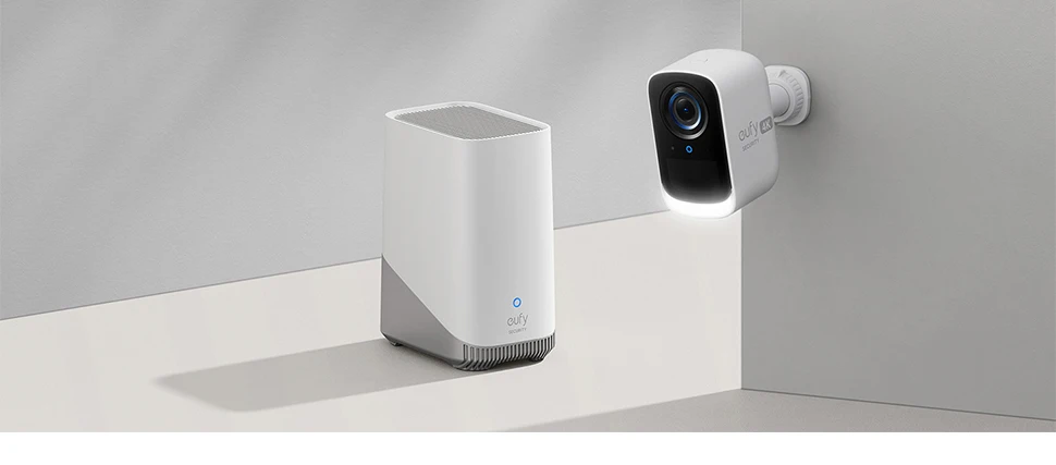 eufy Security S380 HomeBase 3 Edge Security Center Local Expandable Storage up to 16TB eufy Security Product Compatibility
