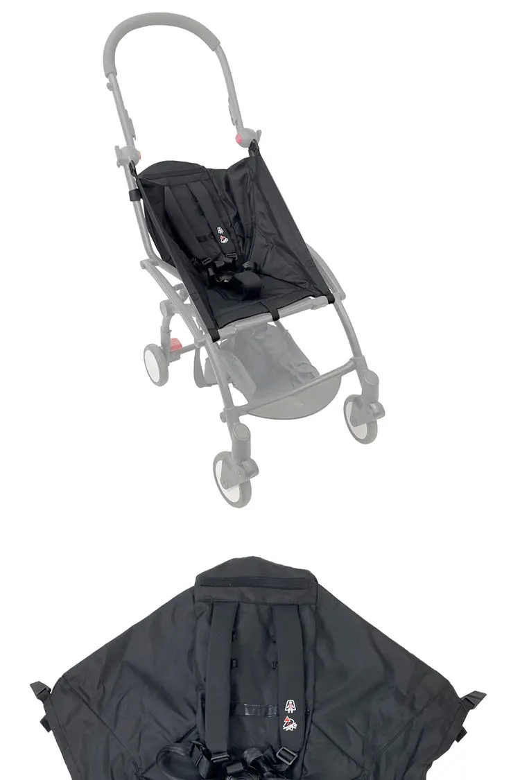 Baby Stroller Cushion Seat Fit For Babyzen Yoyo2 Original Fabric 175 Degrees Sit And Lie Baby Stroller Accessories