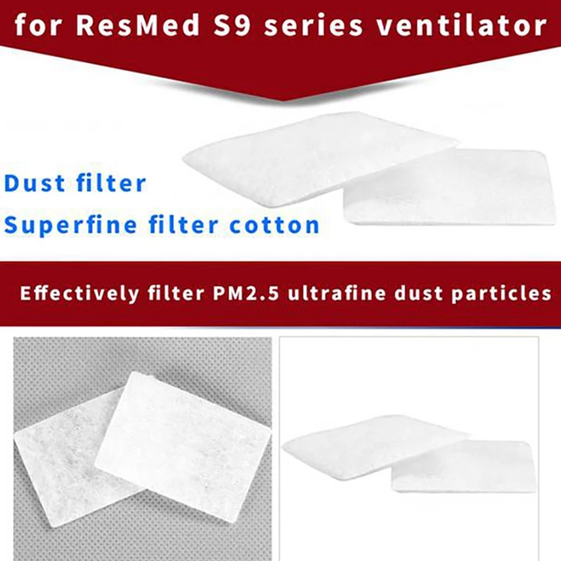 30Pcs Disposable Air Filters Premium Disposable Universal Replacement Filters for ResMed AirSense 10 AirCurve10 S9
