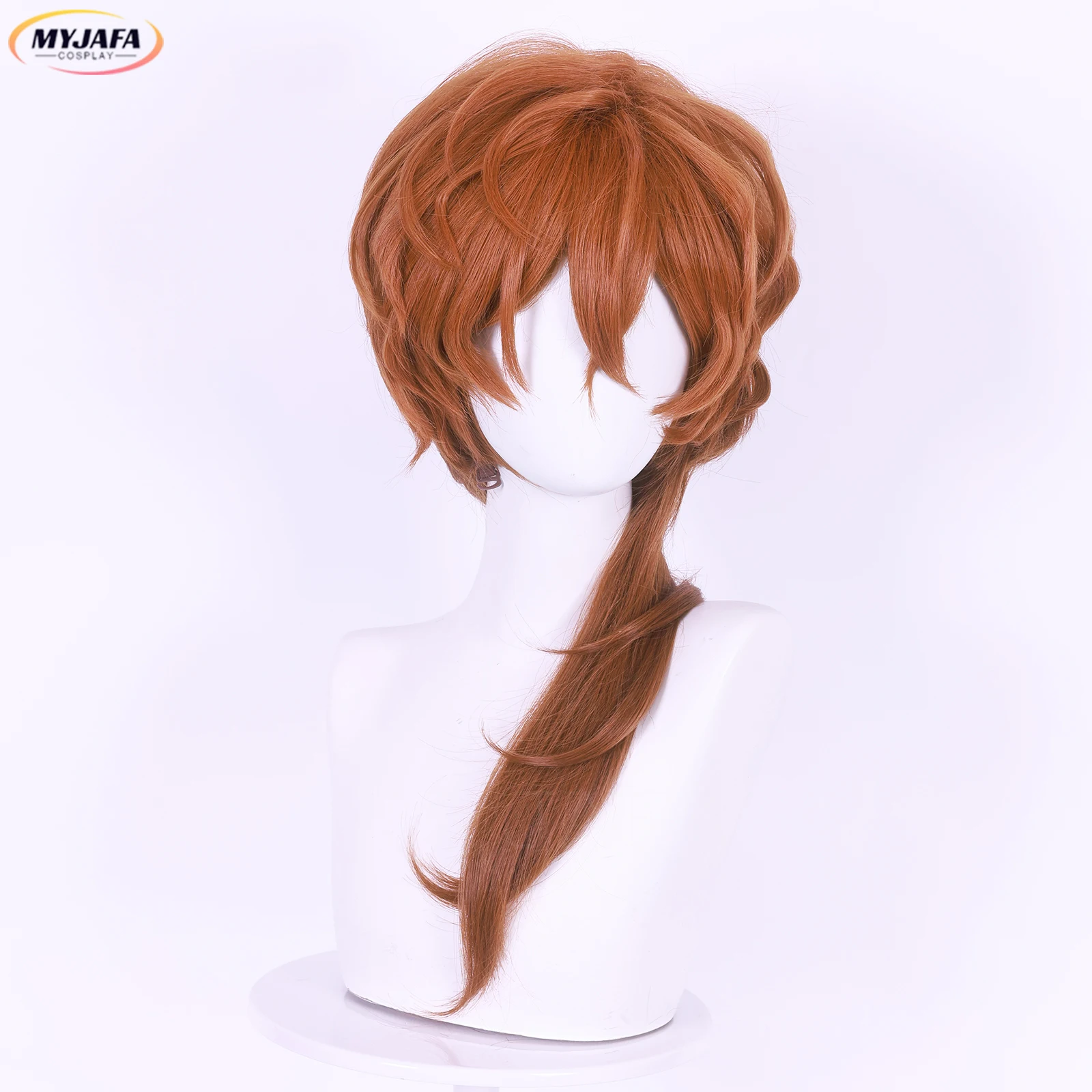 Really High Quality Anime Chuya Nakahara Chuuya Cosplay Wig Heat Resistant Synthetic Hair Wigs + Wig Cap