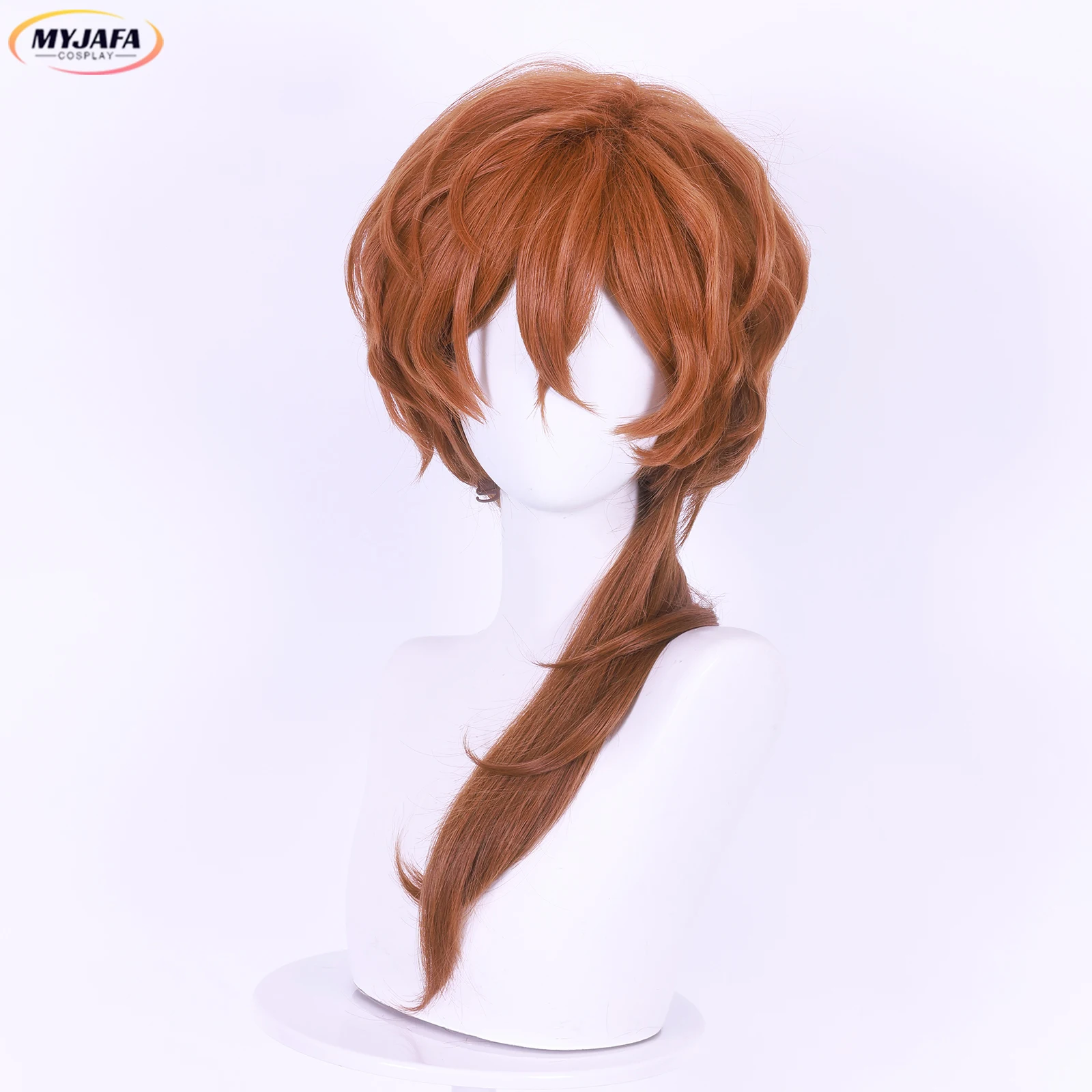 Really High Quality Anime Chuya Nakahara Chuuya Cosplay Wig Heat Resistant Synthetic Hair Wigs + Wig Cap