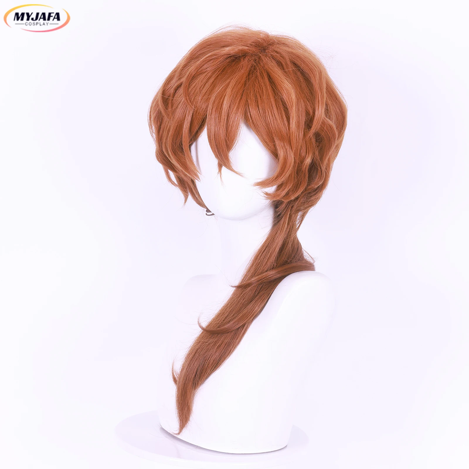 Really High Quality Anime Chuya Nakahara Chuuya Cosplay Wig Heat Resistant Synthetic Hair Wigs + Wig Cap