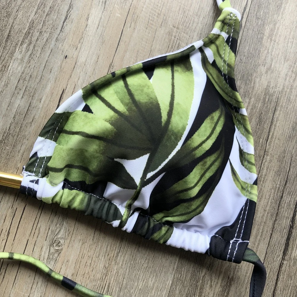 RUOTONGSEPT Sexy Print Bikinis Set Women Swimsuit Bandage Two-Piece Swimwear Brazilian Biquínis Beachwear Bathing Suit 2022 New