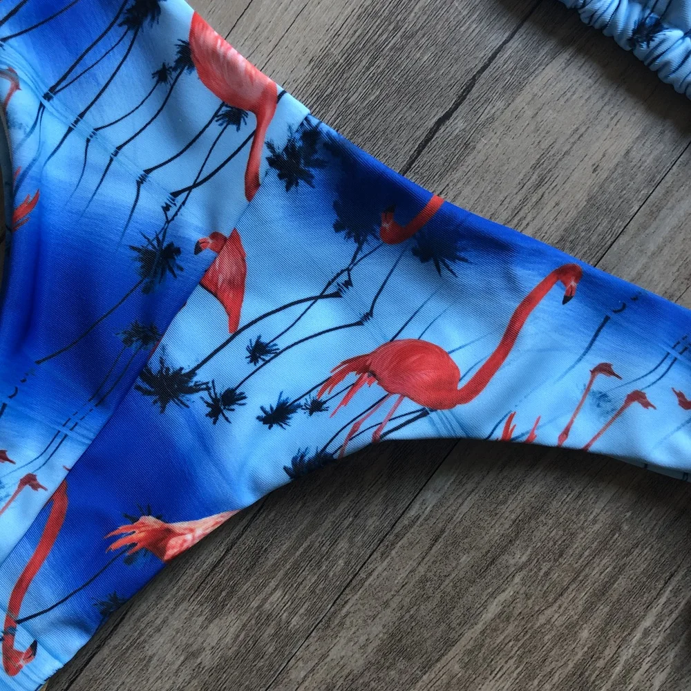RUOTONGSEPT Sexy Print Bikinis Set Women Swimsuit Bandage Two-Piece Swimwear Brazilian Biquínis Beachwear Bathing Suit 2022 New