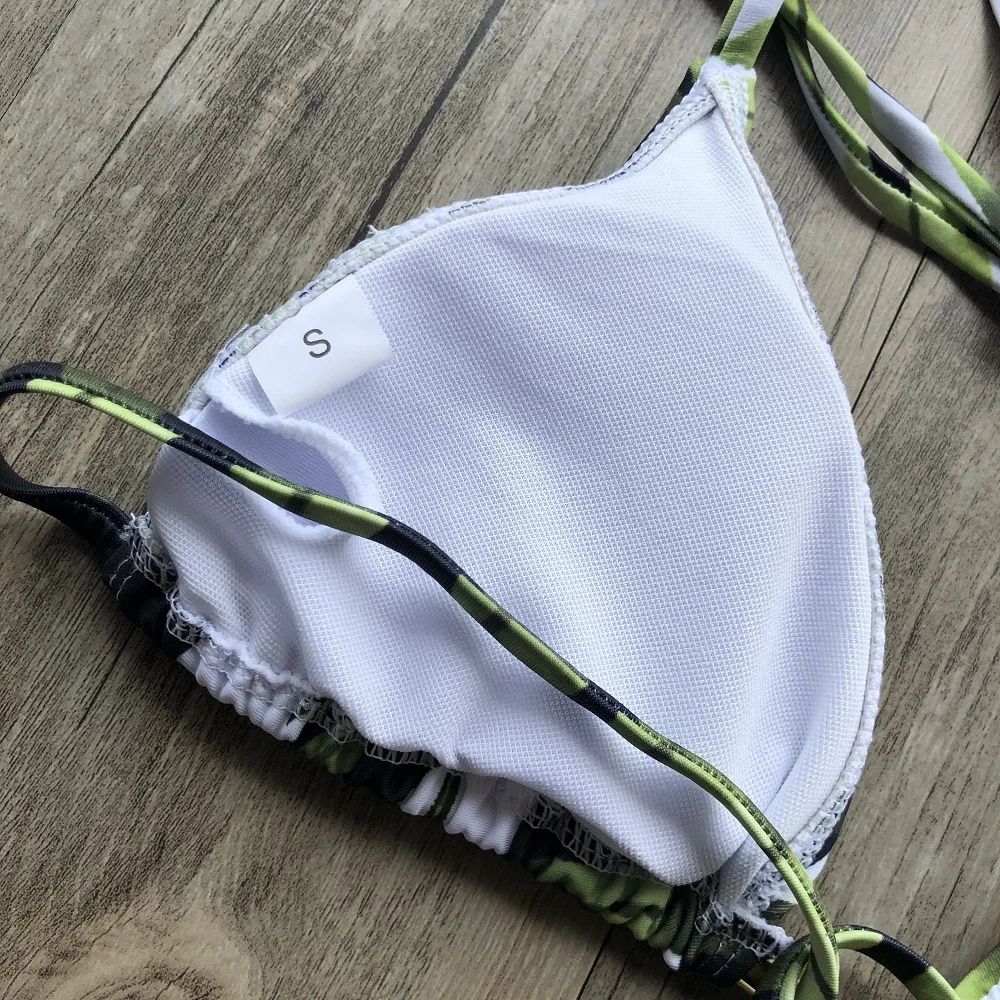 RUOTONGSEPT Sexy Print Bikinis Set Women Swimsuit Bandage Two-Piece Swimwear Brazilian Biquínis Beachwear Bathing Suit 2022 New
